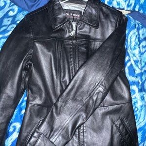 Womens Wilson's genuine leather jacket
